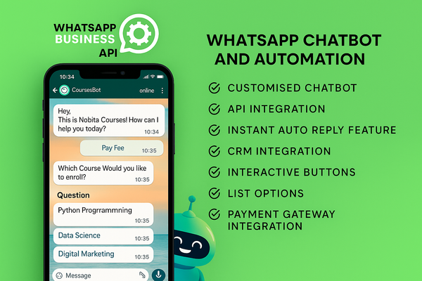 AI-powered WhatsApp assistant automating message broadcasting and engagement.