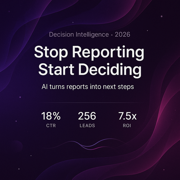 AI ad reporting: Automated Decision Packages vs. Manual Reporting