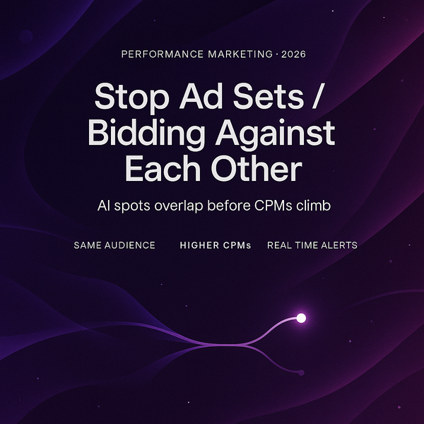 Campaign Cannibalisation Alerts — Stop Meta ad audience overlap inflating your CPMs