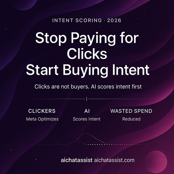 Qualified Traffic vs. Vanity Traffic: Improving Meta Ads Traffic Quality with AI Intent Scoring